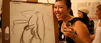 Life Drawing Hen Party Corporate Event